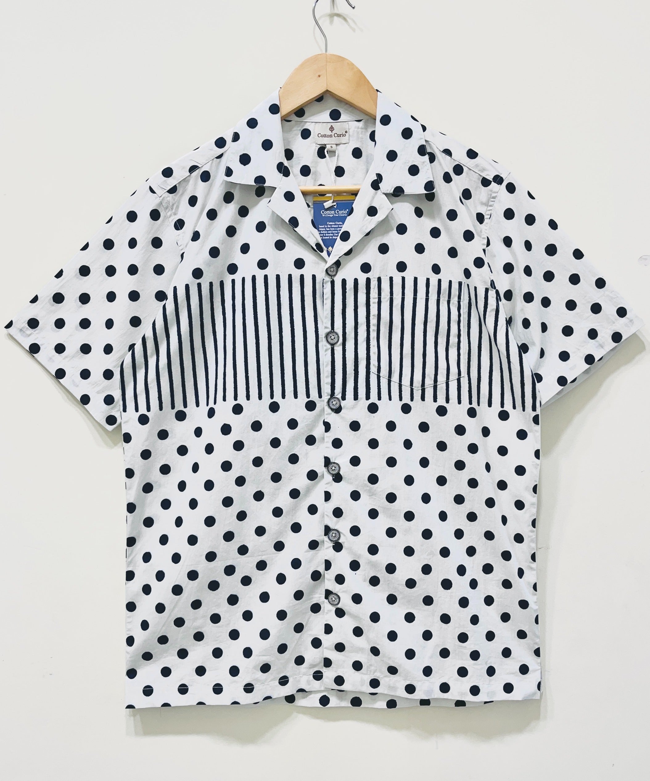 Cotton Poplin Half Sleeve Printed Shirt