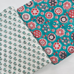 Cotton Block Printed Fabric