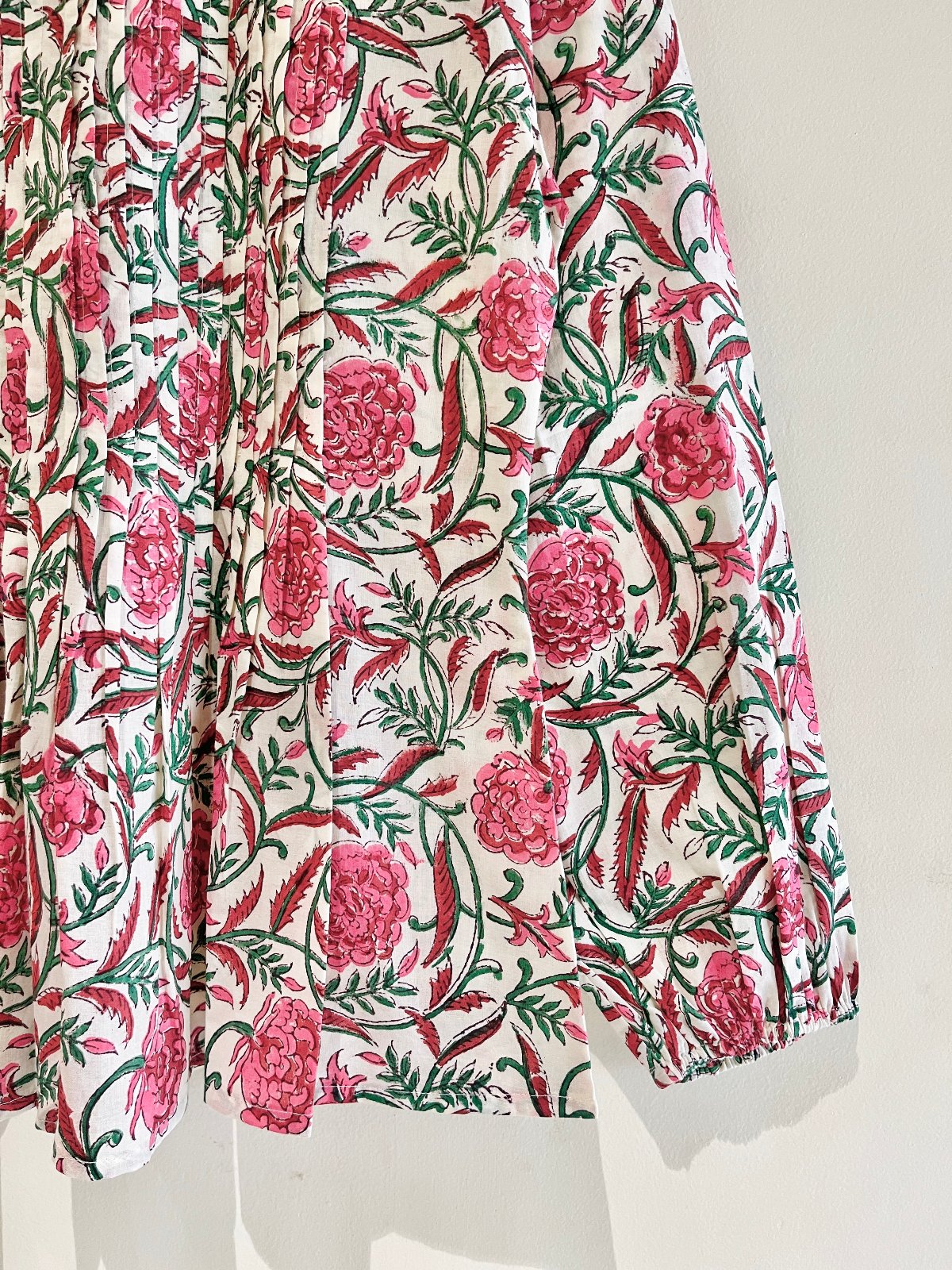 Block Printed Short Top