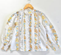 Sunlit Bel Lace Cotton Top