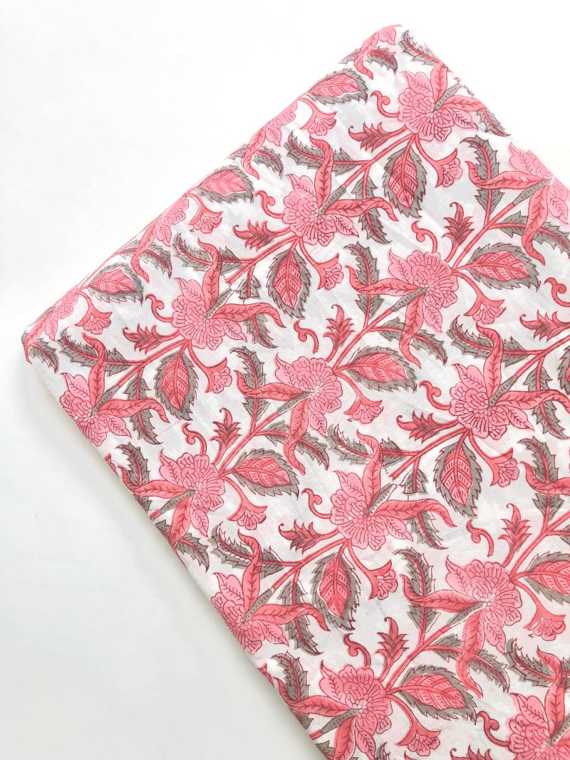 Cotton Block Printed Fabric