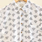 COTTON BLOCK PRINTED HALF SLEEVE SHIRT