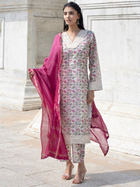 Saumya Chanderi Suit Set
