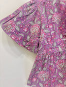 Block Printed Cotton Short Top