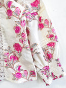 Gulnar Lace Cotton Top