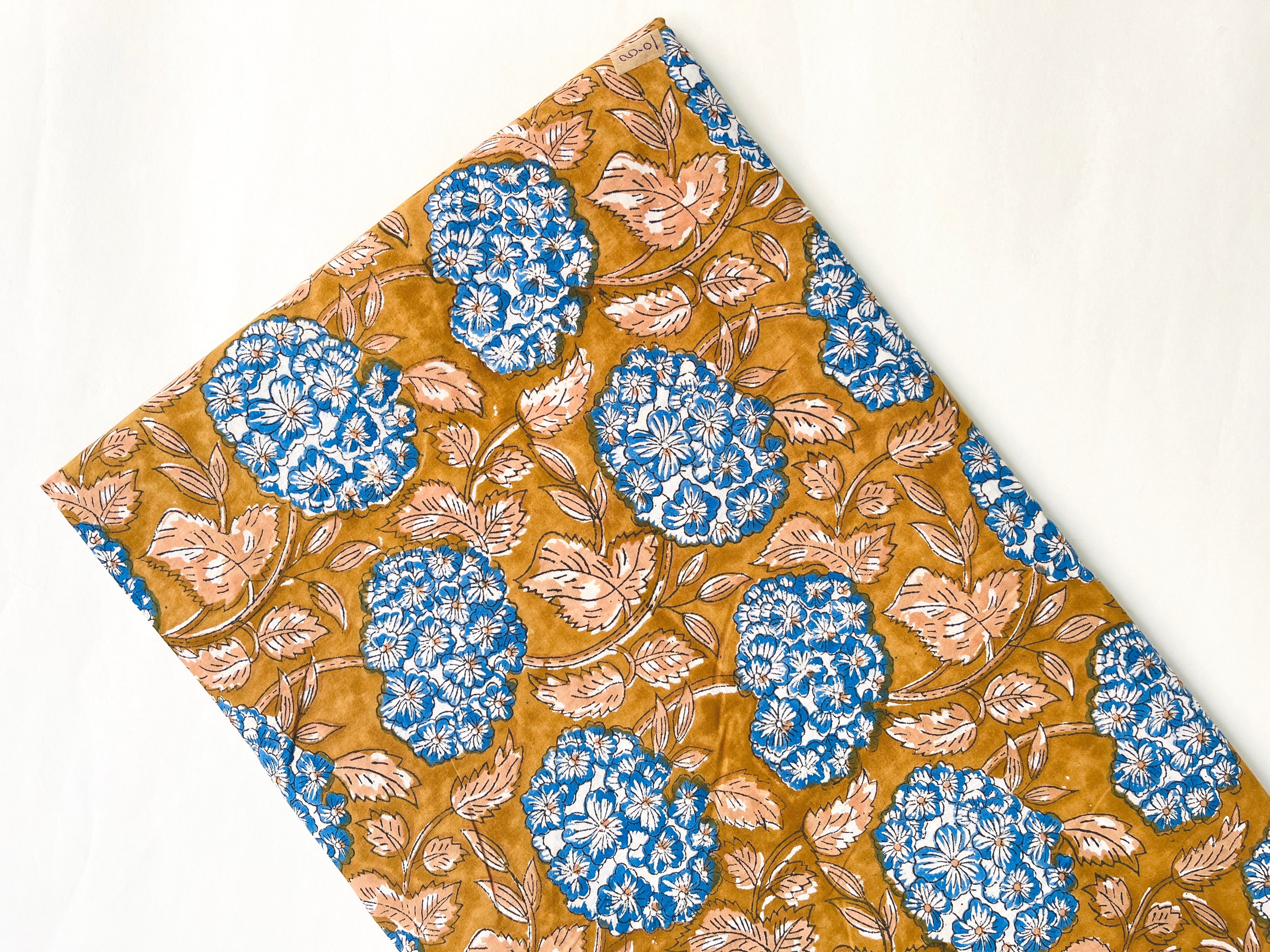 Cotton Block Printed Fabric