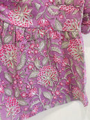 Block Printed Cotton Short Top