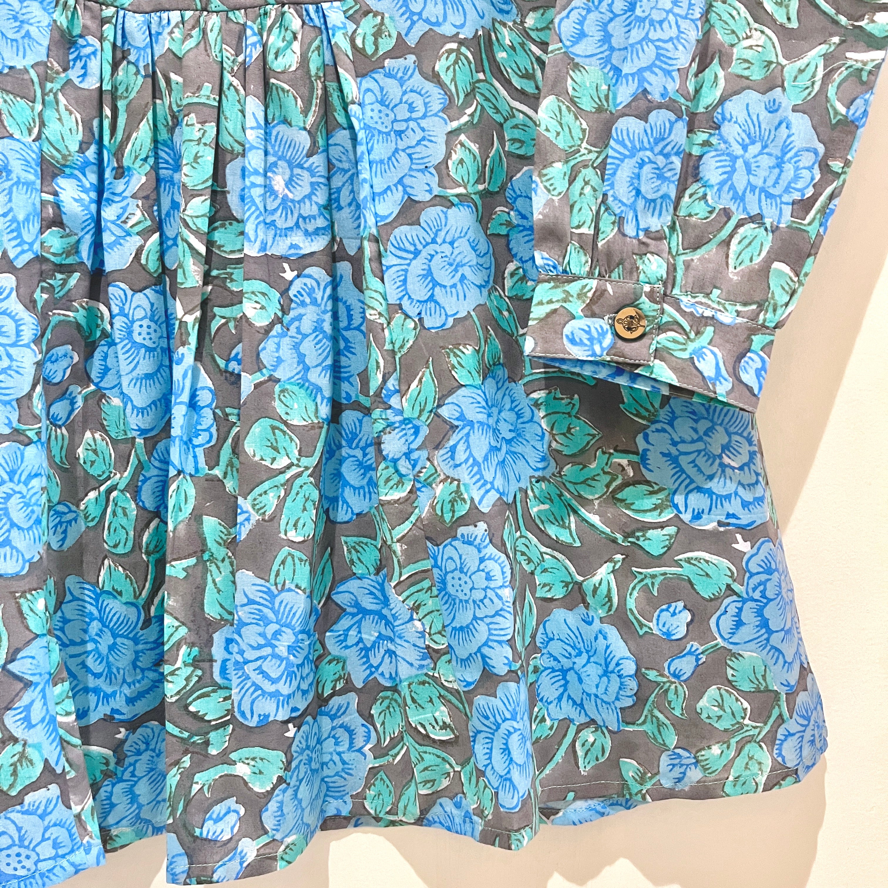 Block Printed Short Top