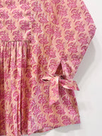 Block Printed Cotton Short Top