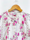 Gulnar Lace Cotton Top