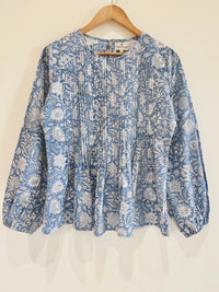 Block Printed Cotton Short Top