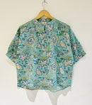 Block Printed Cotton Short Top