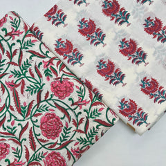 Cotton Block Printed Fabric