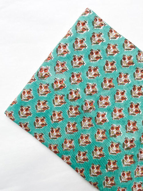 Cotton Block Printed Fabric