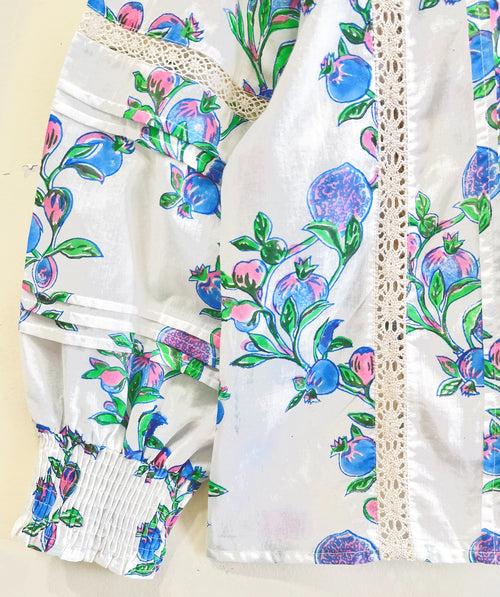 Anar Bel Lace Cotton Top