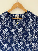 Block Printed Cotton Short Kurti