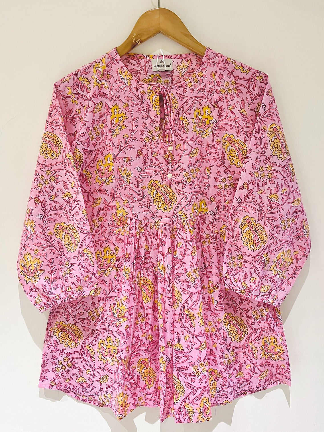 Peony Printed Short Top