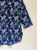 Block Printed Cotton Short Kurti