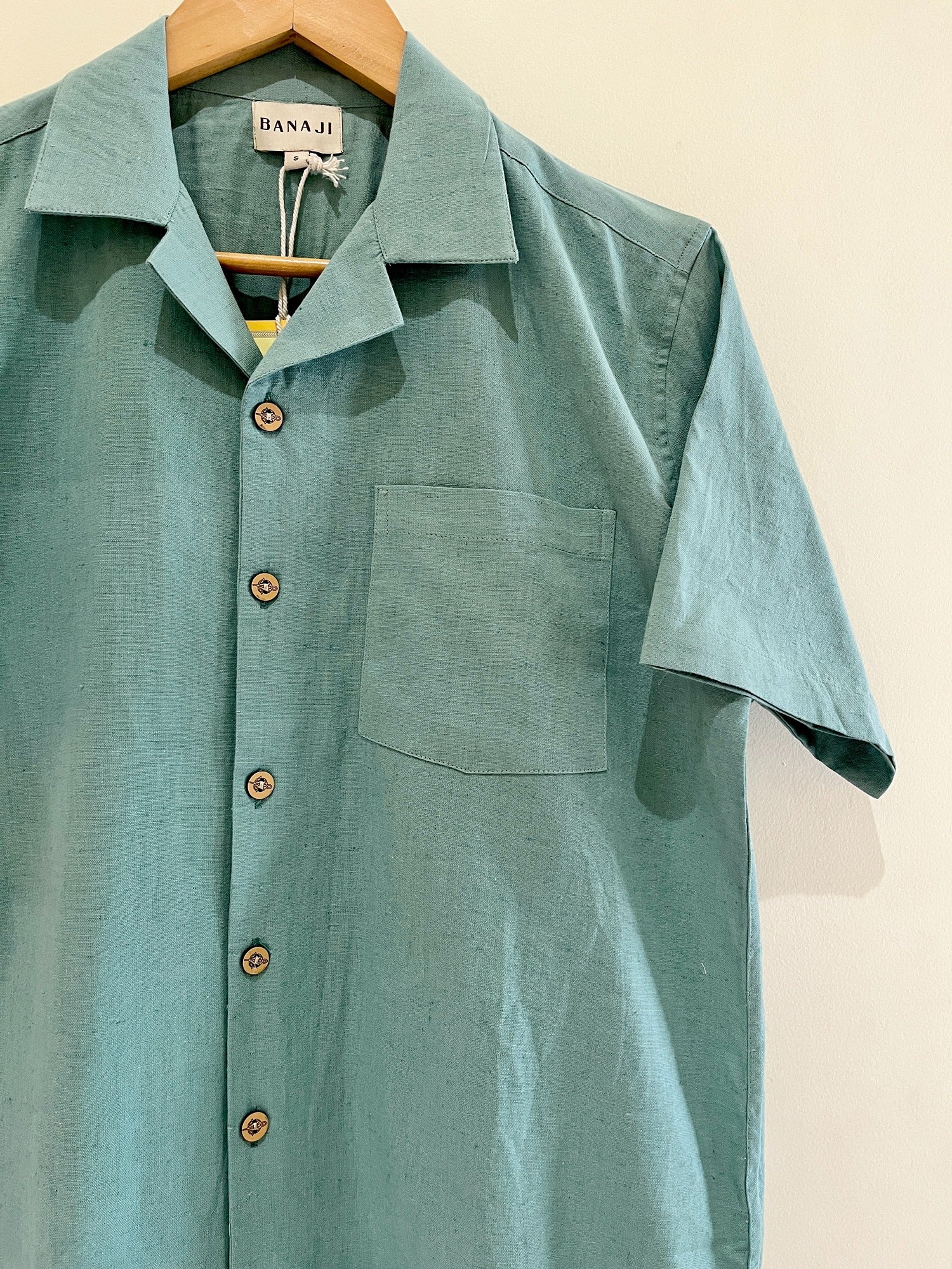 Cotton Flax Shirt Shorts Co-Ord