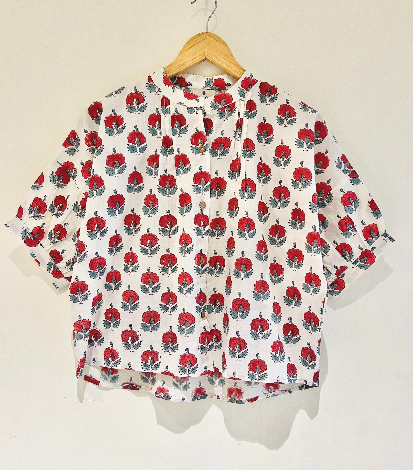 Block Printed Top