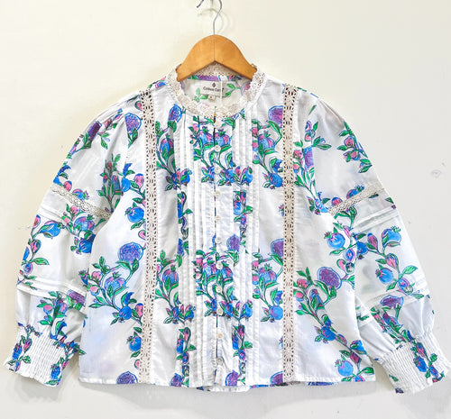 Anar Bel Lace Cotton Top