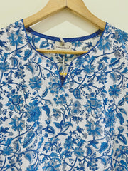 Block Printed Short Kurti