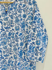 Block Printed Short Kurti