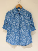 Block Printed Cotton Women's Shirt