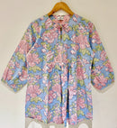 Block Printed Cotton Short Top