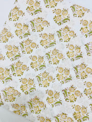 Cotton Block Printed Fabric
