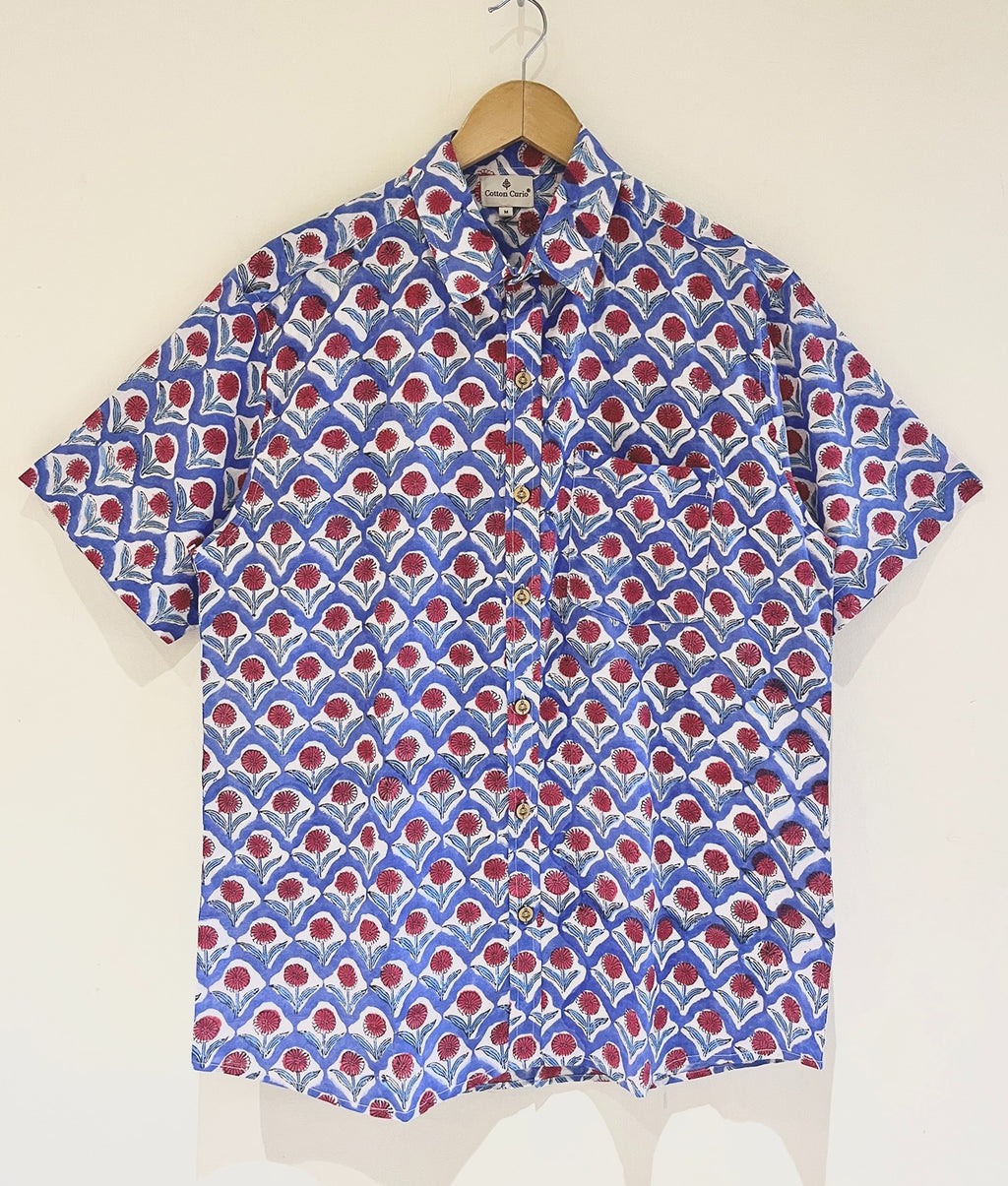 Cotton Printed Half Sleeve Shirt