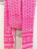 Block Printed Kota Doria Dupatta