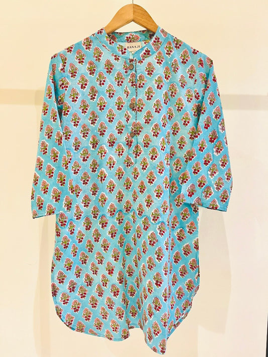 Block Printed Cotton Tunic