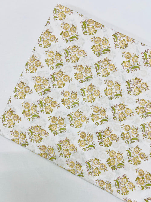 Cotton Block Printed Fabric