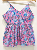 Rose Petal Printed Cami Top