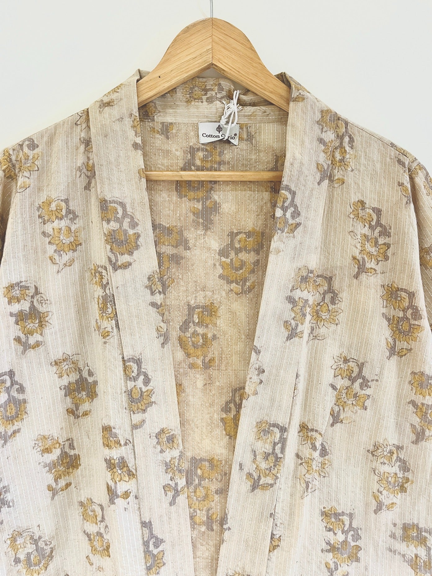 Dabu Printed Shrug
