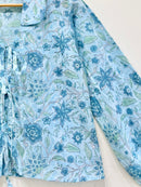 Women’s Cotton Block Printed Short Top