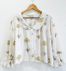 Sarson Ruffle Cotton Top