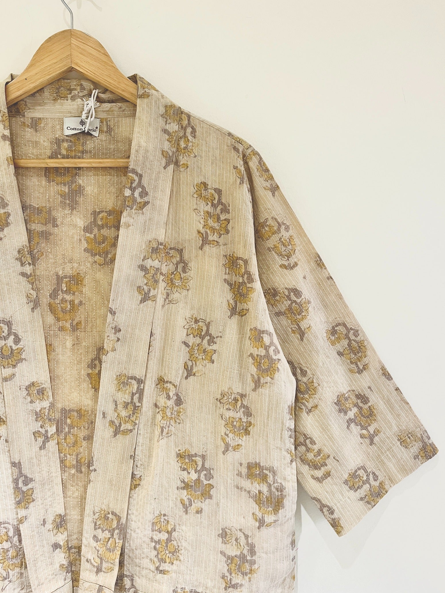 Dabu Printed Shrug