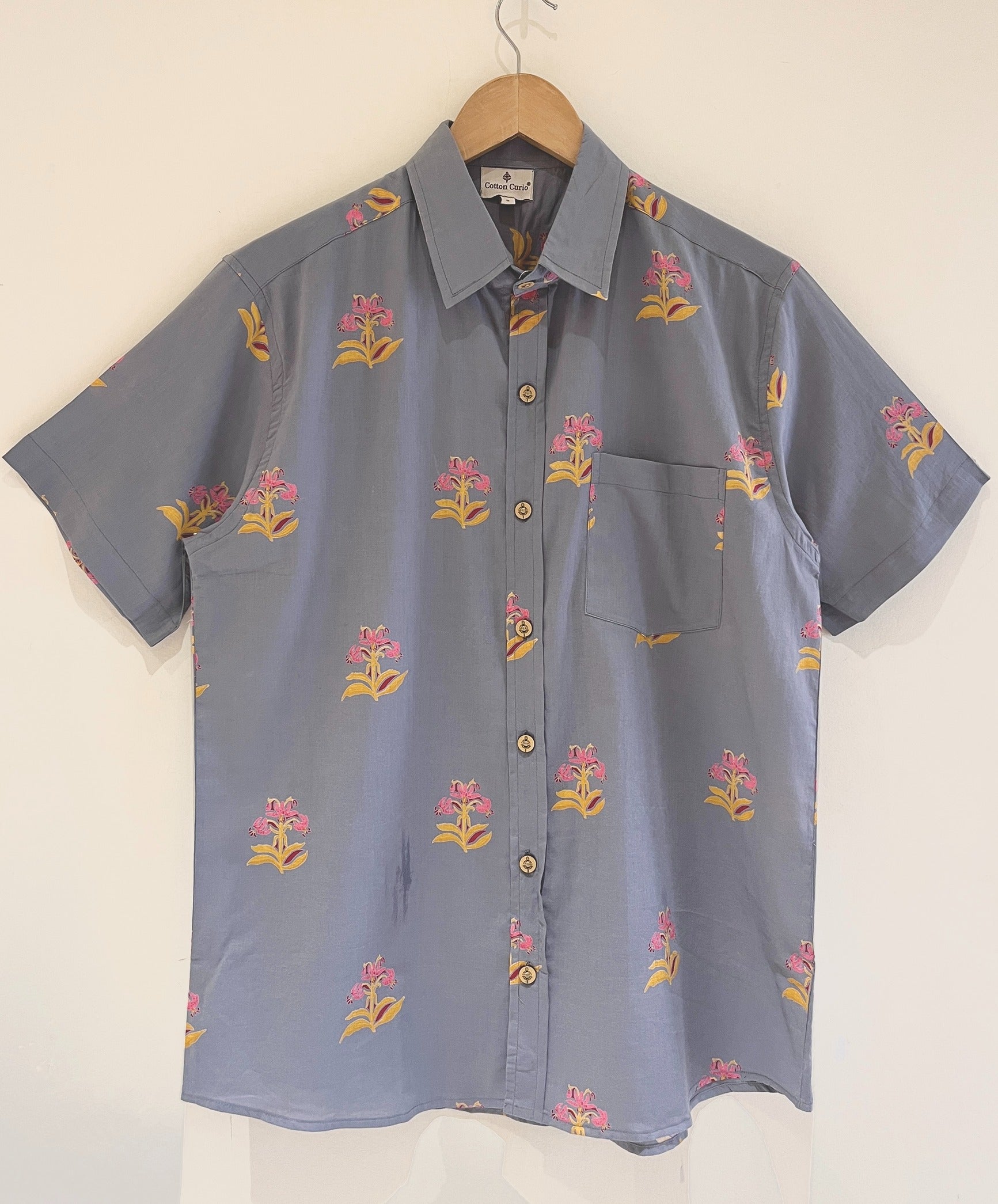 Cotton Printed Half Sleeve Shirt