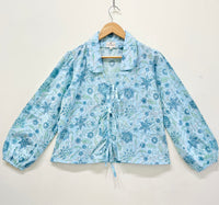 Women’s Cotton Block Printed Short Top
