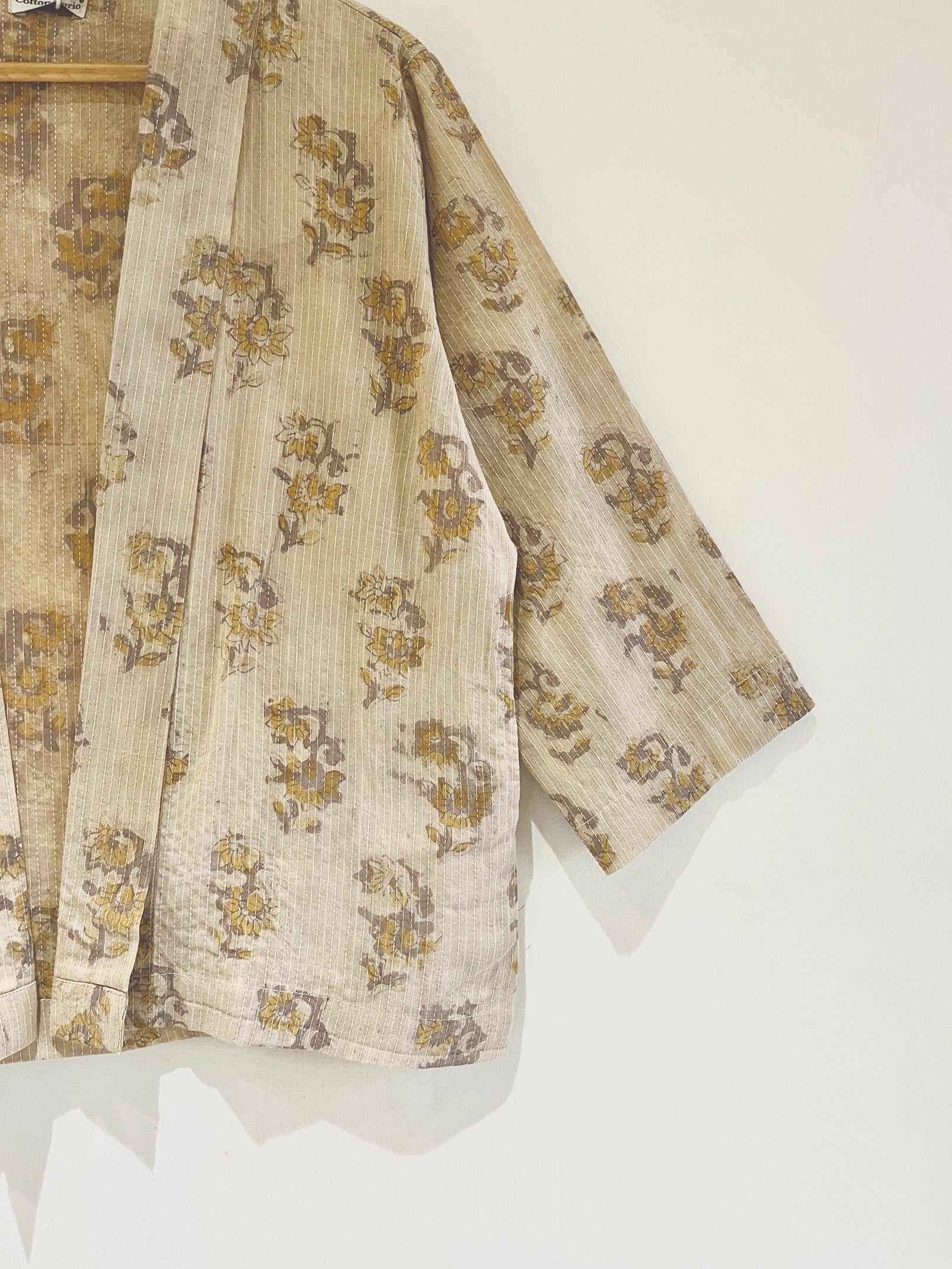 Dabu Printed Shrug