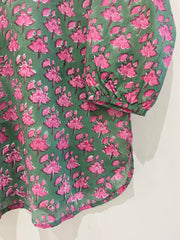 Block Printed Short kurti