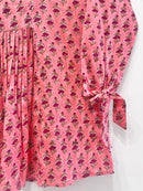 Block Printed Cotton Short Top