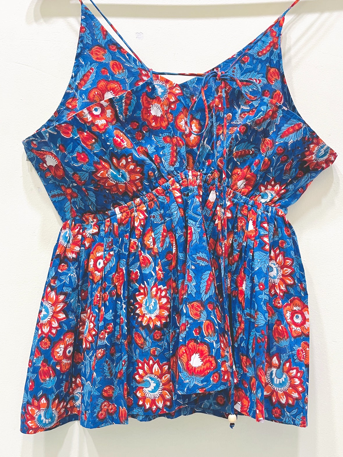 PoppySky Block Printed Cami Top
