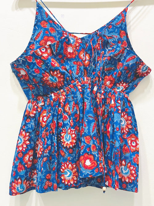 Poppy Flora Printed Cami Top