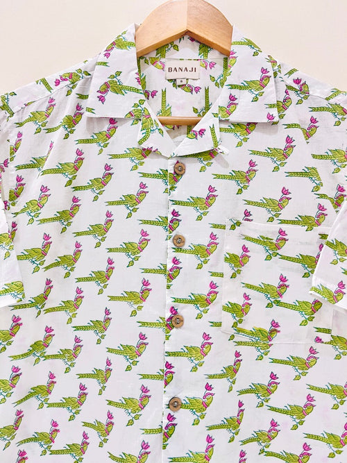 Cotton Printed Half Sleeve Shirt