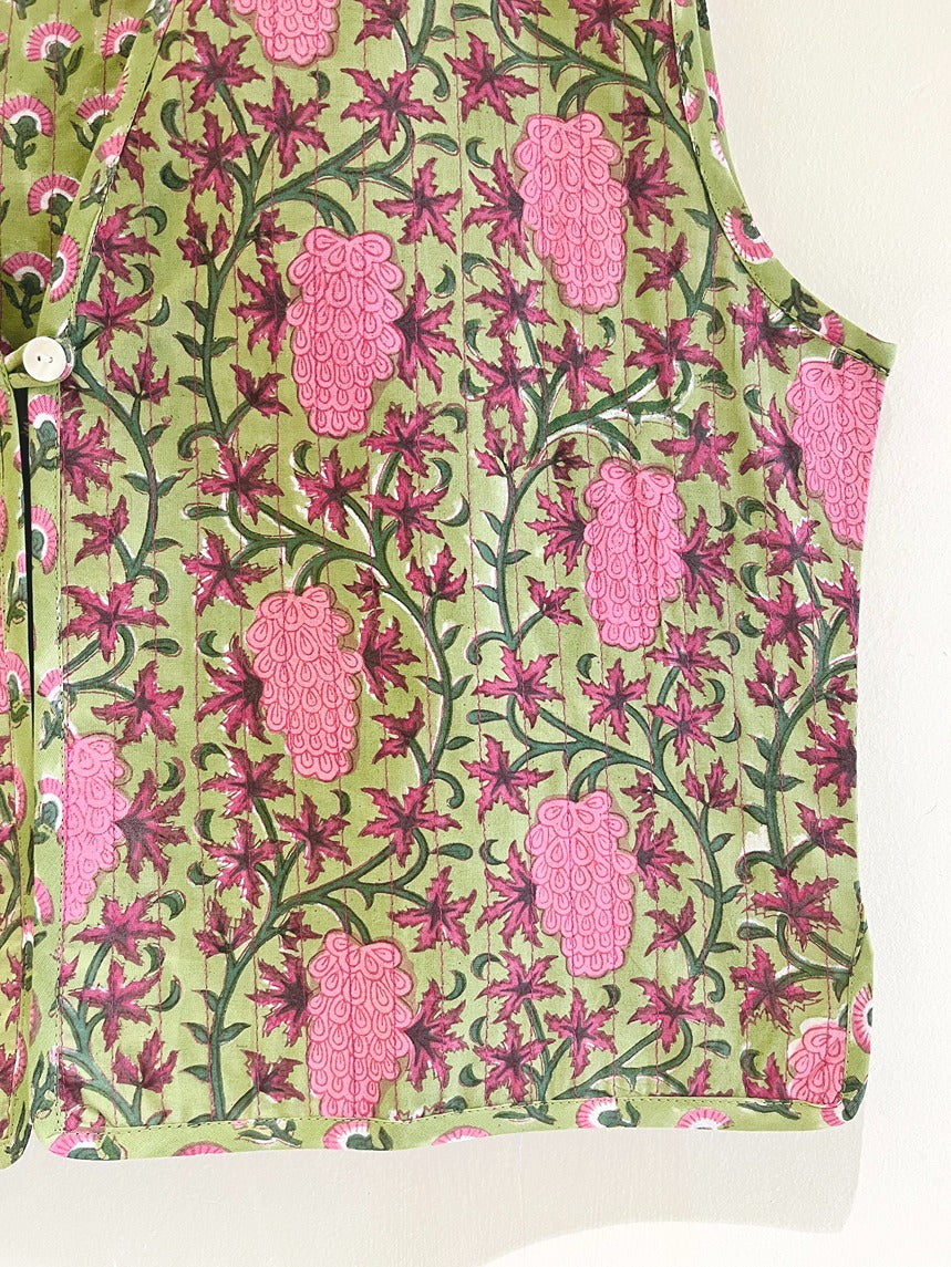 Cotton Kantha Reversible Jacket