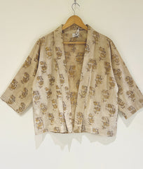 Dabu Printed Shrug