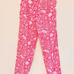 Pink Chintz Kurta Pant Set with Dupatta